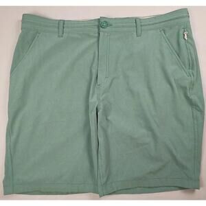Wellen Huckberry Mens Shorts Size 38 Bermuda Chino Mint Green
